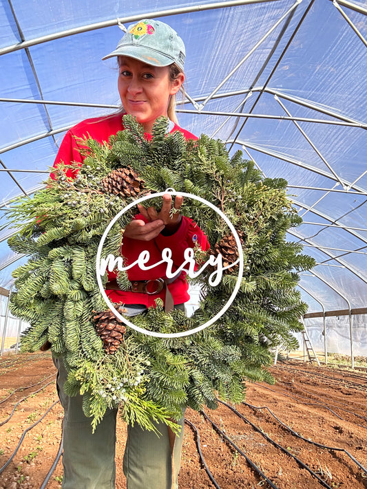 Fresh Winter Wreath