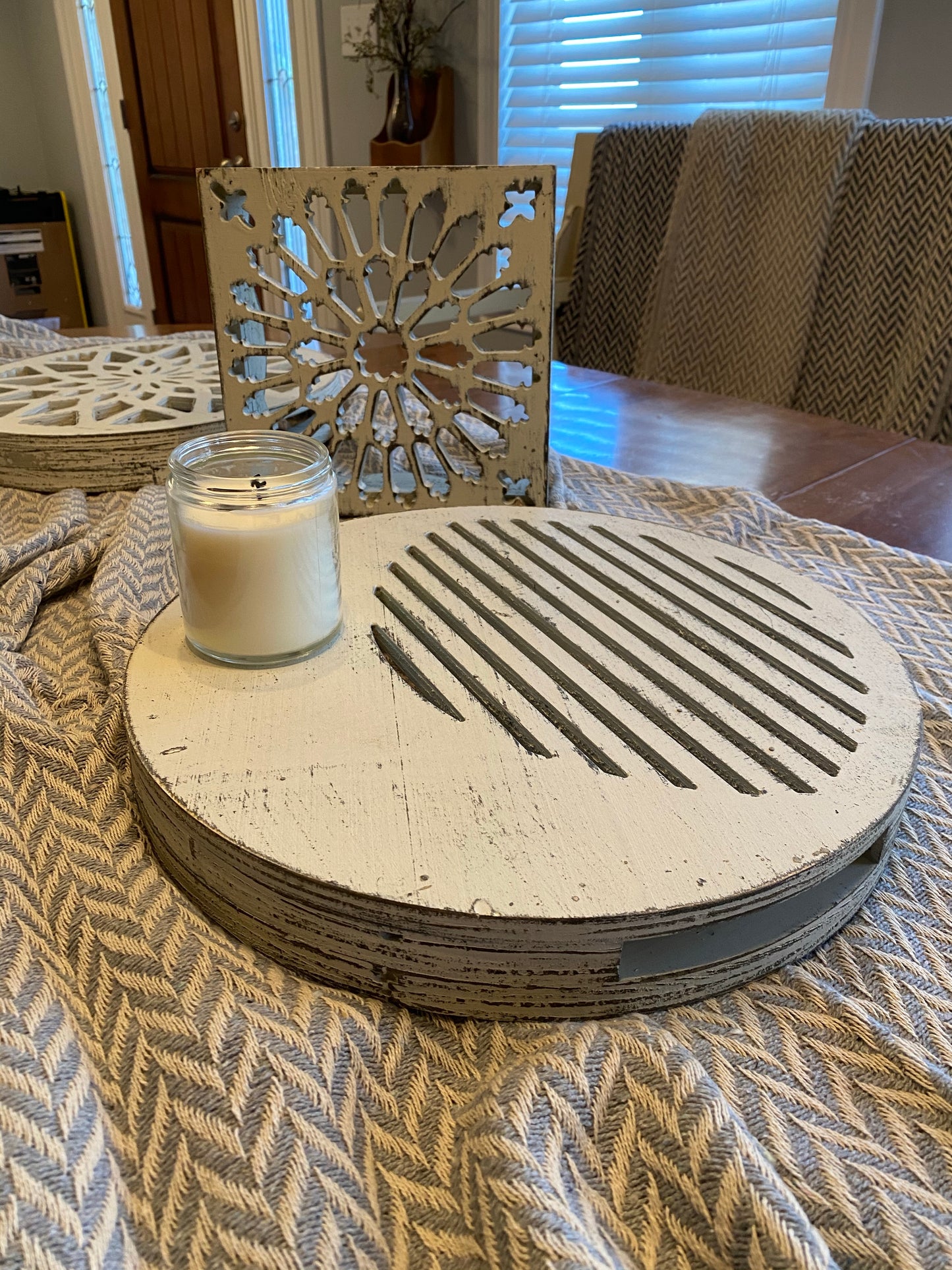 Circular Lined Tray