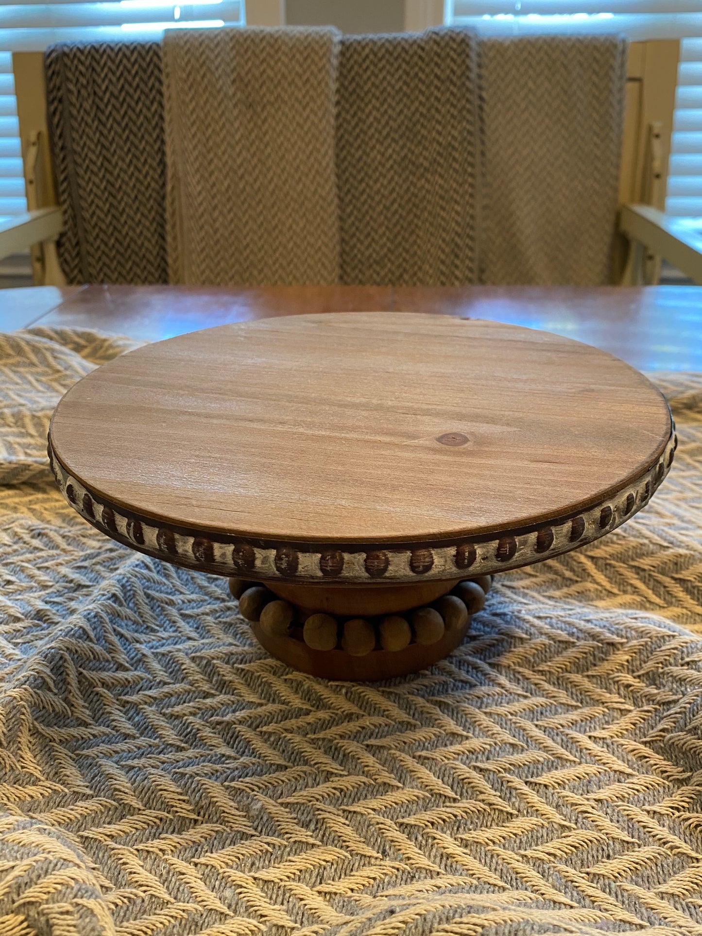 Wooden Cake Stand