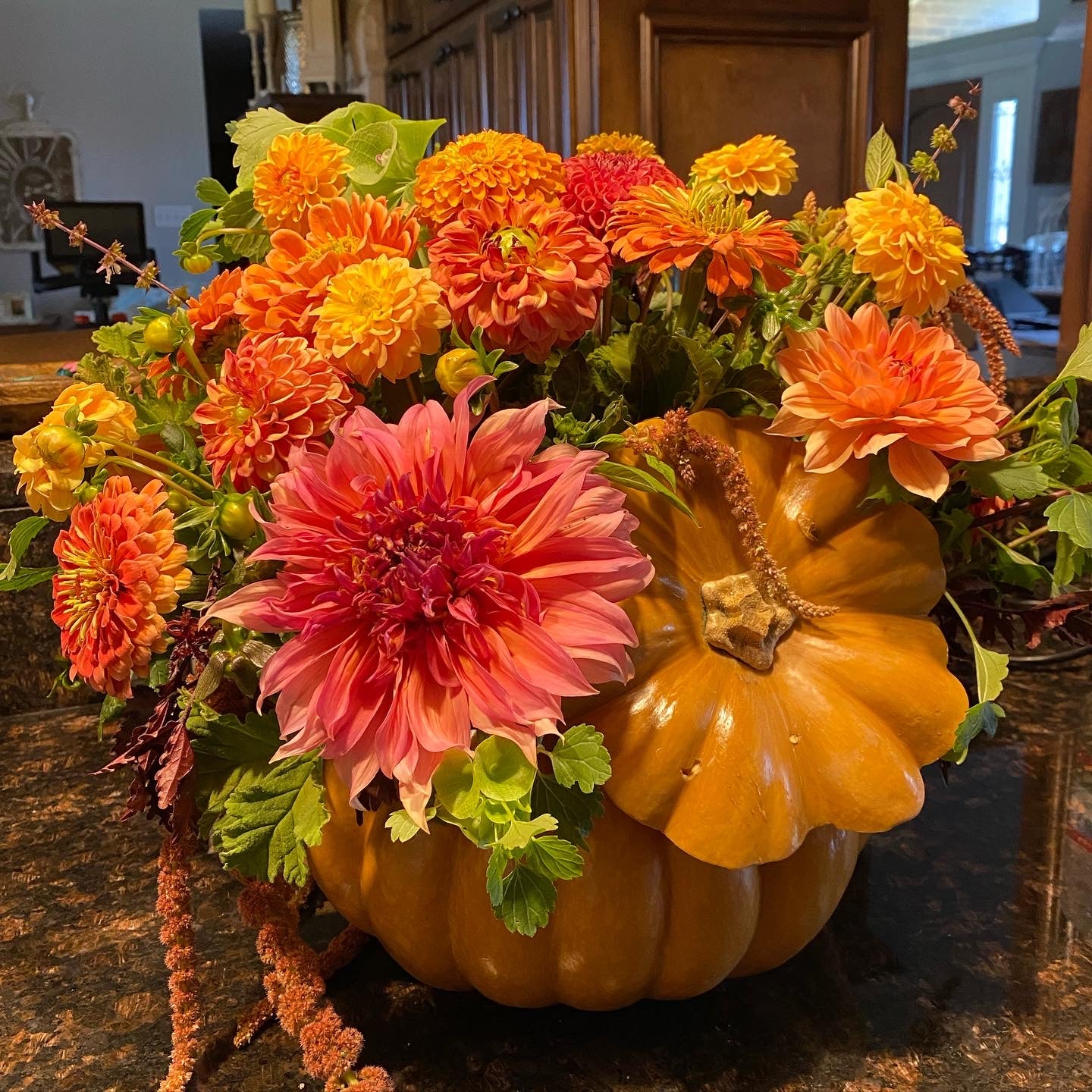Pumpkin Arranging Class