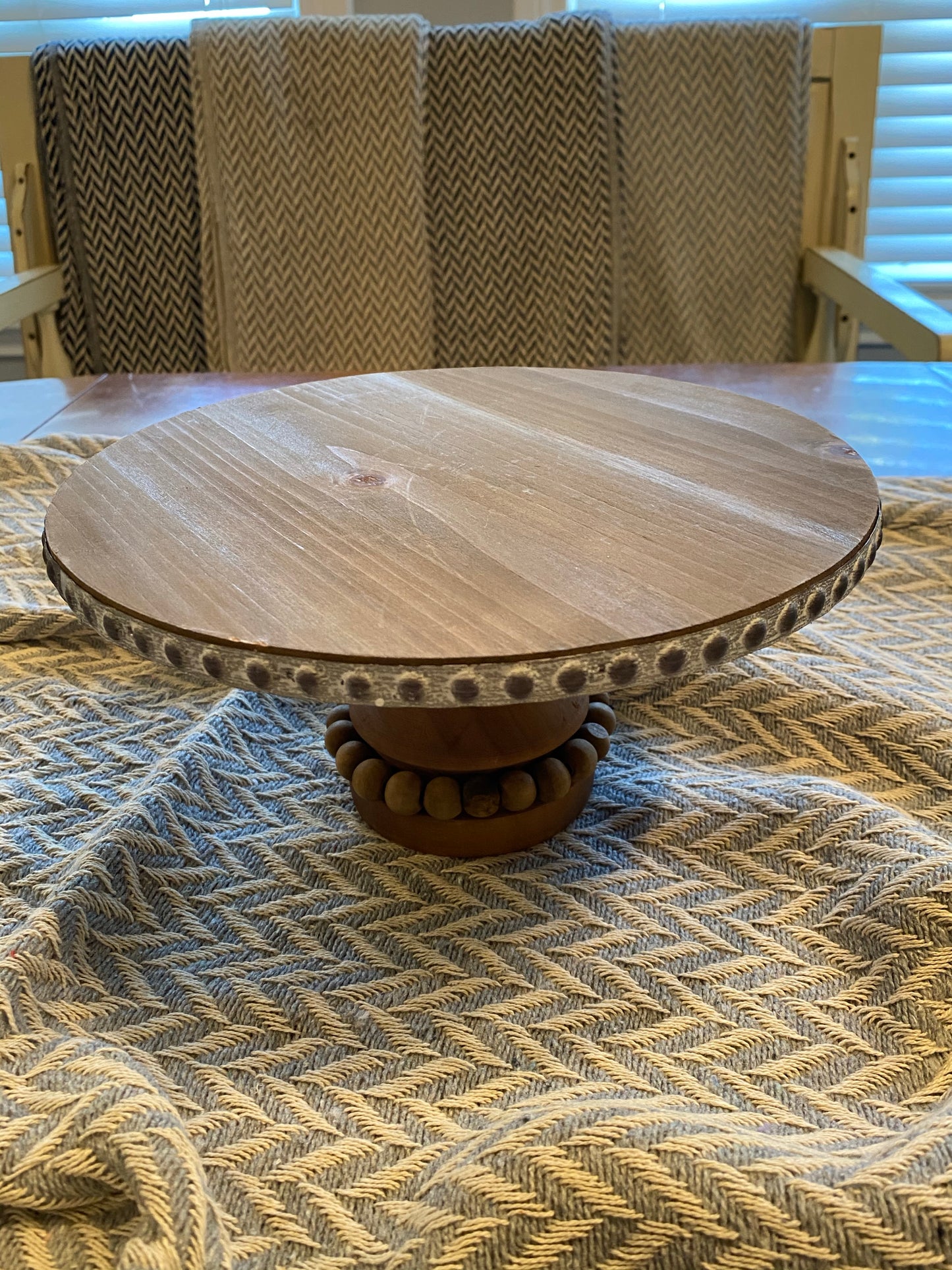 Wooden Cake Stand