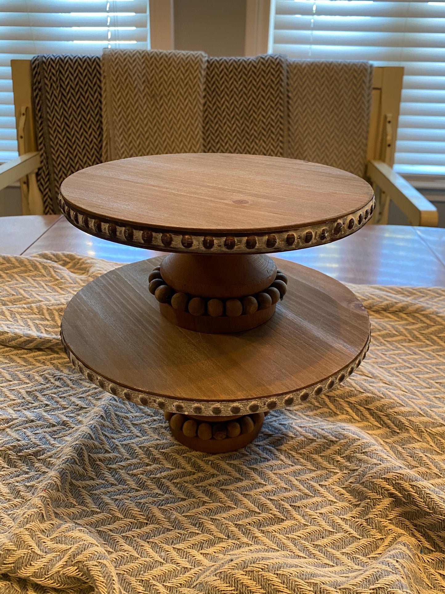 Wooden Cake Stand