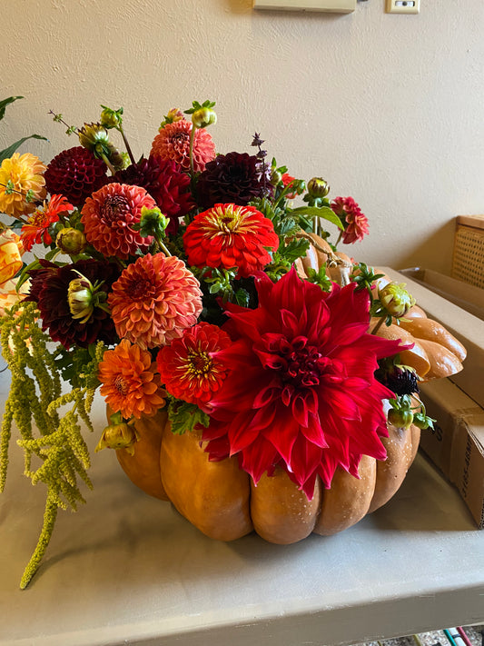 Pumpkin Arranging Class