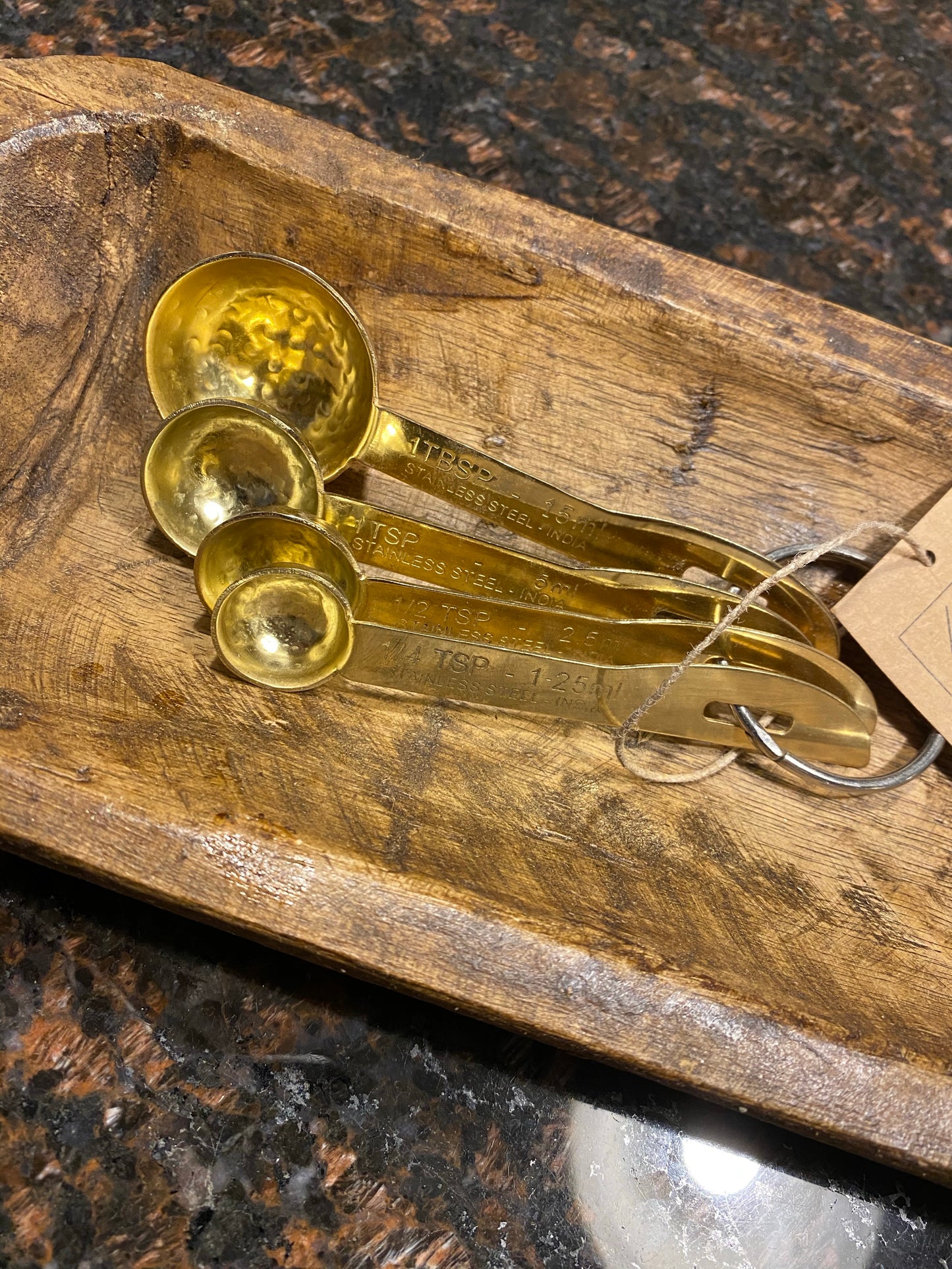 Gold Measuring Spoons