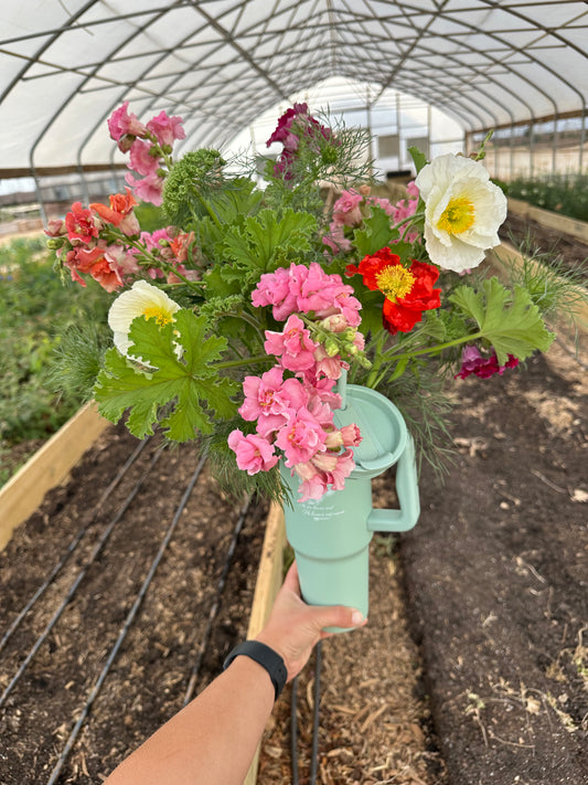 Graduation Flower Cup