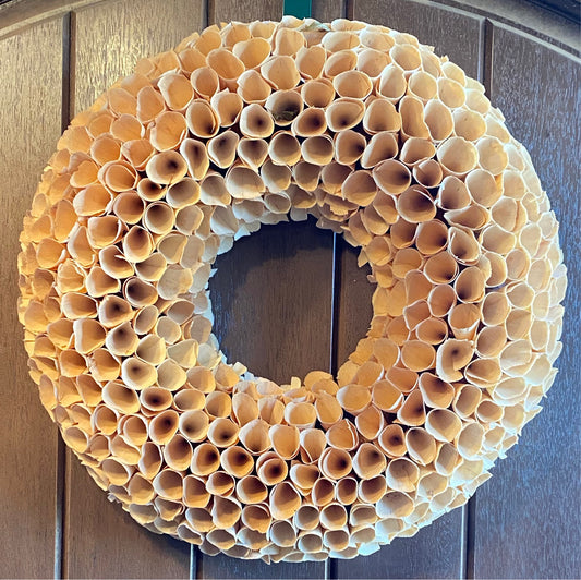 Round Woodchip Wreath